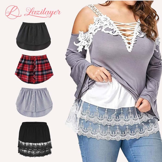 Last day promotion 49% off--Woman Layering Shirt Extender